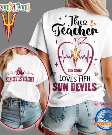 Arizona State Sun Devils Teacher Appreciation Month Vintage T Shirt