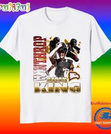 Aspen King Winthrop Softball Player Collage T Shirt