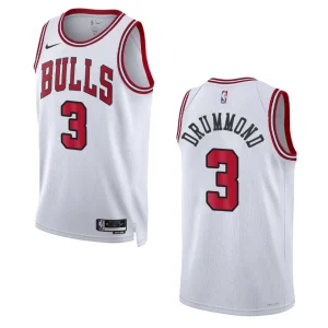 2022-23 Association Edition Chicago Bulls Andre Drummond White Swingman Jersey - Alzaintravels