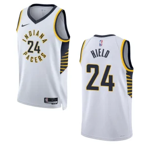 2022-23 Association Edition Indiana Pacers Buddy Hield White Swingman Jersey - Alzaintravels