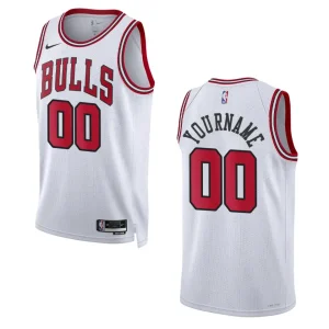 2022-23 Association Edition Chicago Bulls Custom White Swingman Jersey - Alzaintravels