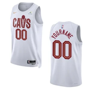 2022-23 Association Edition Cleveland Cavaliers Custom White Swingman Jersey - Alzaintravels