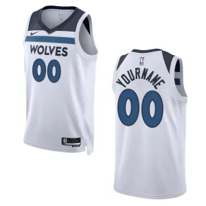 2022-23 Association Edition Minnesota Timberwolves Custom White Swingman Jersey - Alzaintravels