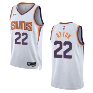 2022-23 Association Edition Phoenix Suns DeAndre Ayton White Swingman Jersey - Alzaintravels