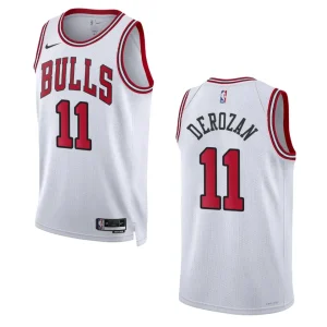 2022-23 Association Edition Chicago Bulls DeMar DeRozan White Swingman Jersey - Alzaintravels