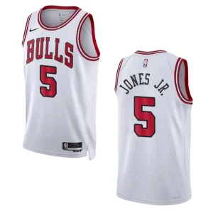 2022-23 Association Edition Chicago Bulls Derrick Jones Jr. White Swingman Jersey - Alzaintravels