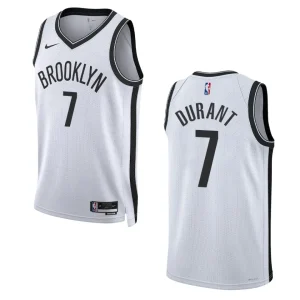 2022-23 Association Edition Brooklyn Nets Kevin Durant White Swingman Jersey - Alzaintravels