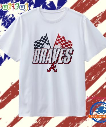 Atlanta Braves 2025 Mlb Speedway Classic Signature T Shirt