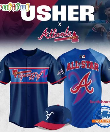 Atlanta Braves Usher 2025 Mlb All-Star Game Limited Edition Jersey
