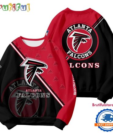 Atlanta Falcons 2025 Nfl Customized Round Neck Sweatshirt