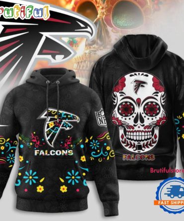 Atlanta Falcons Nfl Dia De Los Muertos Limited Editions Hoodie Shirt