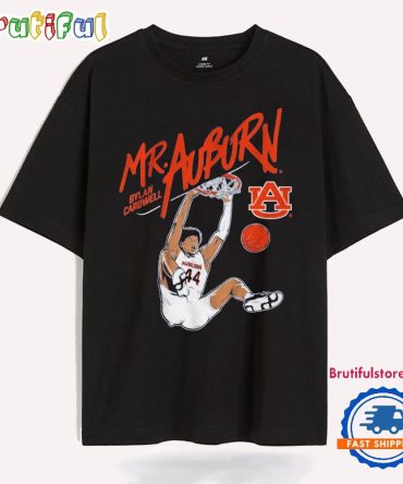 Auburn Basketball Dylan Cardwell Mr. Auburn T Shirts