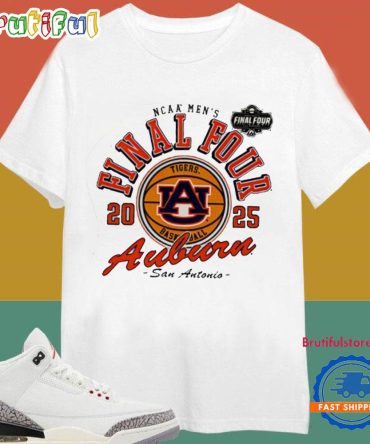 Auburn Tigers 2025 Ncaa Men’S Basketball Final Four Vintage T Shirt
