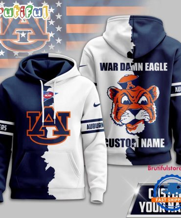 Auburn Tigers 2025 Ncaa Warrior Spirit Personalized Hoodie Shirt