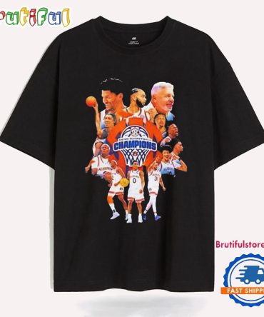Auburn Tigers 2025 Sec Men’S Basketball Regular Season Champions T Shirt