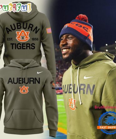 Auburn Tigers Football Camo 2025 Limited Edition Hoodie