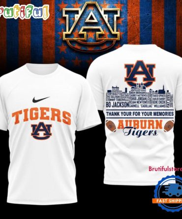 Auburn Tigers Legends Of The Game 3D Shirt