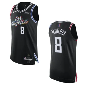 Los Angeles Clippers City Edition Marcus Morris 2022-23 Authentic Black Jersey - Alzaintravels