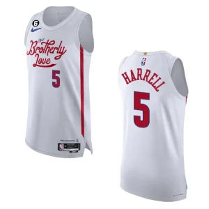 Philadelphia 76ers City Edition Montrezl Harrell 2022-23 White Jersey - Alzaintravels