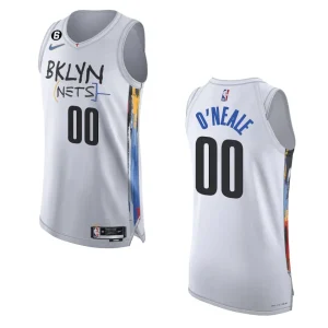 Brooklyn Nets City Edition Royce O'Neale 2022-23 Authentic White Jersey - Alzaintravels