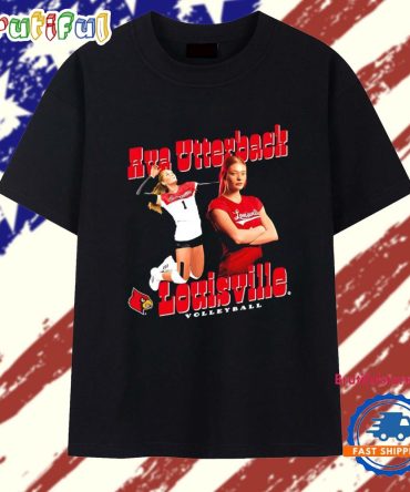 Ava Utterback Louisville Volleyball Player Collage T Shirt