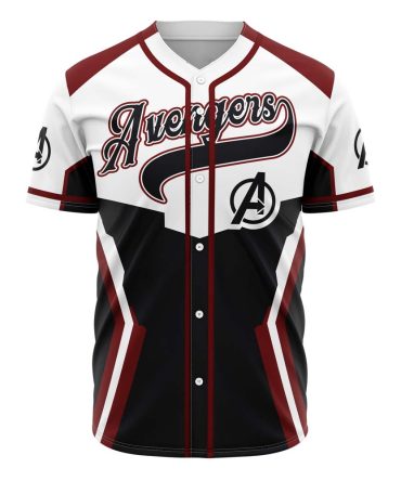 Avengers Baseball Jersey - Stylish Superhero Team Apparel For Fans
