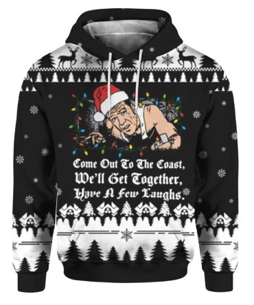 Die Hard Hoodie Come Out To The Coast Die Hard T-Shirt Black White Unisex