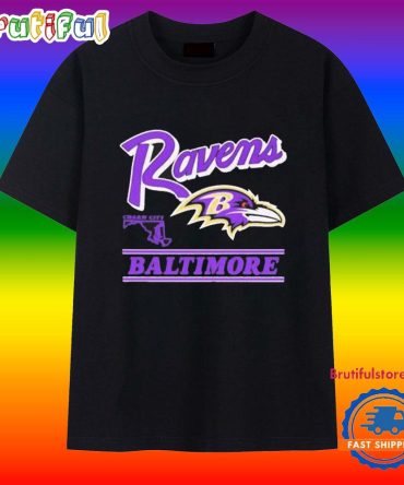 Baltimore Ravens Fly Charm City 2025 T Shirt
