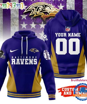 Baltimore Ravens Nfl Personalized Fan Limited Edition Hoodie Shirt