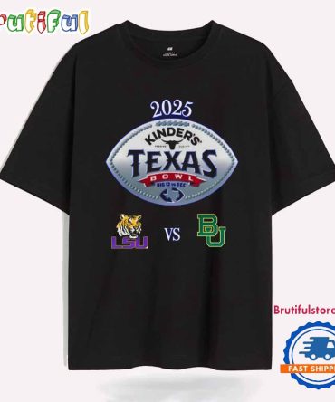 Baylor Bears Vs. Lsu Tigers 2025 Texas Bowl T Shirt