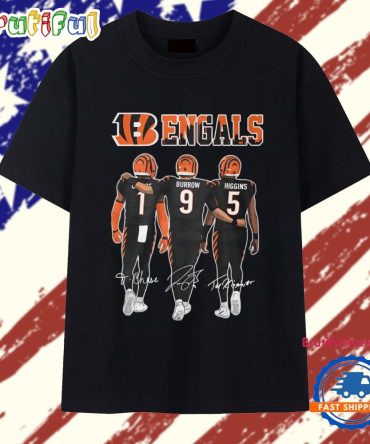 Bengals Football Leggend Of The Game Signature 2025 T Shirt