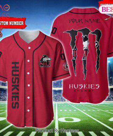 Custom Huskies Baseball Jersey - Personalized Name & Number - Perfect Gift!