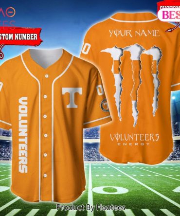 Custom Orange Volunteer Jersey - Personalized Sports Fan Gift - Unisex Team Apparel