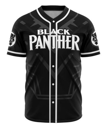 Black Panther Baseball Jersey - Stylish Marvel Fan Apparel For Men & Women