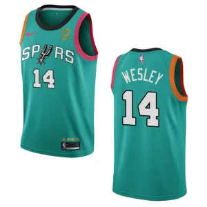 San Antonio Spurs Blake Wesley Teal City Edition 2022-23 Swingman Jersey - Alzaintravels