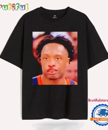 Bloody Og Anunoby New York Knicks T Shirt