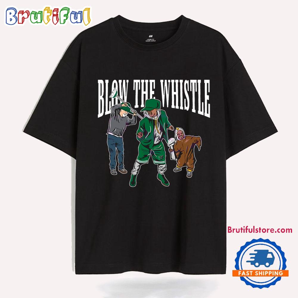 Blow The Whistle Philadelphia Eagles Super Bowl Lix T Shirt