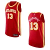 Atlanta Hawks Bogdan Bogdanovic Icon Jersey Authentic Red - Alzaintravels