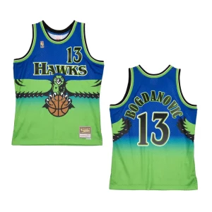 Bogdan Bogdanovic Atlanta Hawks Reload 2.0 Hardwood Classics Jersey Blue - Alzaintravels