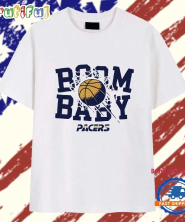 Boom Baby Indiana Pacers Basketball 2025 Playoffs T Shirt