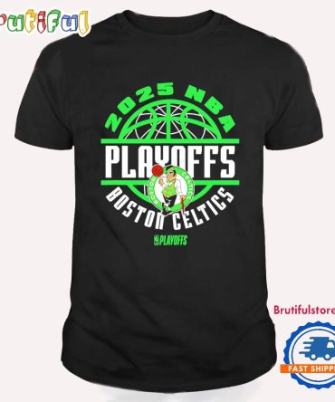 Boston Celtics 2025 Playoffs Nba Game Time T Shirt