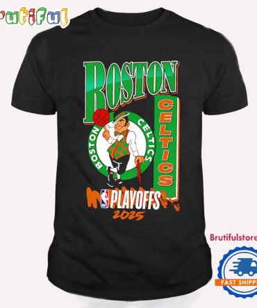 Boston Celtics Basketball 2025 Nba Playoffs Hype T Shirt
