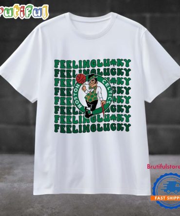 Boston Celtics St Patricks Day Feeling Lucky Sport 2025 T Shirt