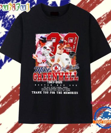 Boston Red Sox Hall Of Fame Mike Greenwell 1963-2025 The Gator Thank You T Shirt