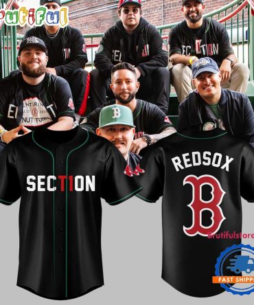 Boston Red Sox Section 10 Night Baseball Jersey