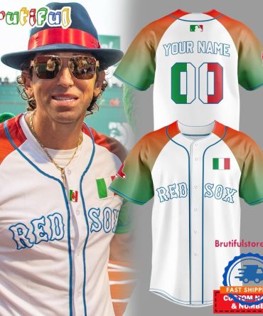 Boston Red Sox Special Italian Celebration Night Jersey Shirt
