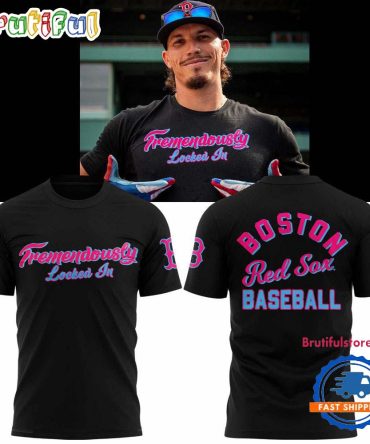 Boston Red Sox Tremendously Locked In New Design 3D Shirt