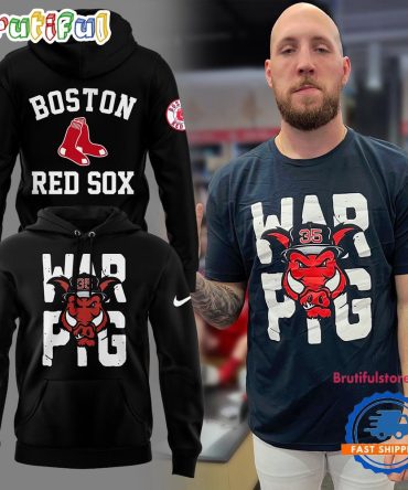 Boston Red Sox War Pig 35 2025 Hoodie Shirt