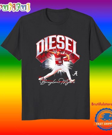 Braylon Myers Alabama Crimson Tide Collage T Shirt