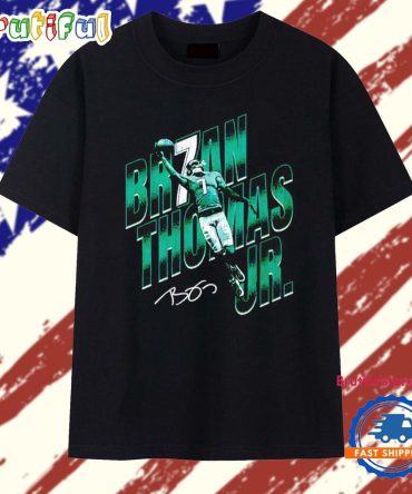 Brian Thomas Jr. Jacksonville Jaguars One-Handed Catch Signature T Shirt